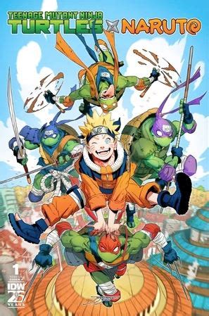 Hot Teenage Mutant Ninja Turtles X Naruto Crossover Comic S Issue 1