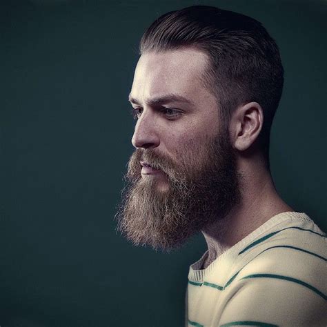 Side Profile Bearded Man | Beard Style Corner