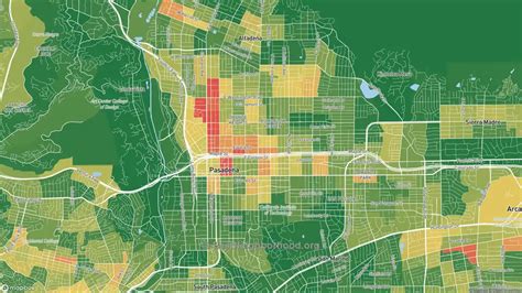 The Highest and Lowest Income Areas in Pasadena, CA | BestNeighborhood.org