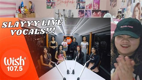 Bini Performs Karera Live On Wish Bus Reaction Youtube