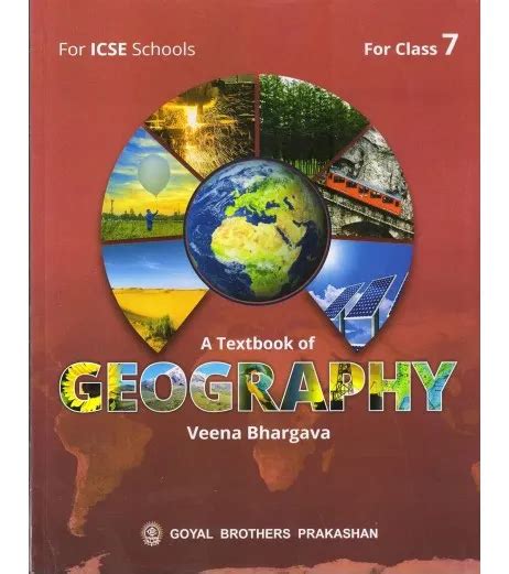 Buy A Text Book Of Geography For Icse Class 7 By Veena Bhargava Online