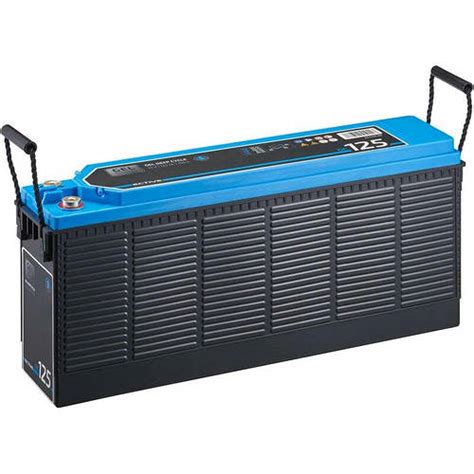 Тяговый гелевый аккумулятор для квартир и домов ECTIVE DC 125 GEL Slim ...