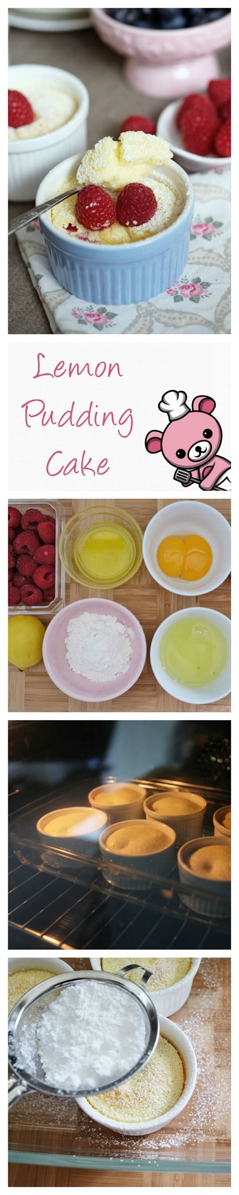 Lemon Pudding Cake Bear Naked Food