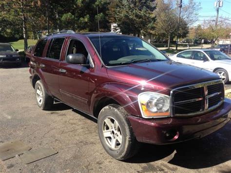 Buy Used Dodge Durango Slt Sport Utility Door L In Northville