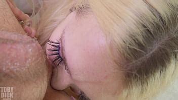 Blonde Cute Teen FACEFUCKED And RIMMING With Much Older Man XNXX