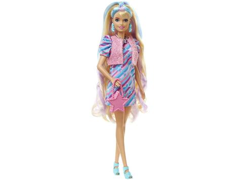 Acheter Barbie Totally Hair Extra Long Hair Star Mattel Hcm88 Juguetilandia