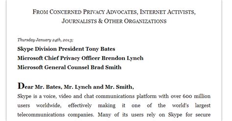Skype prodded by privacy advocates over transparency, vulnerabilities