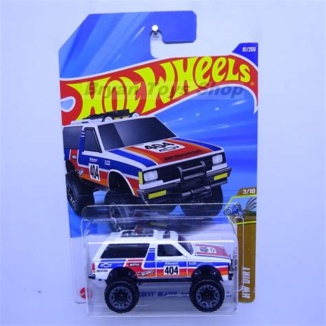 Jual Hot Wheels Chevy Blazer 4x4 Putih Shopee Indonesia