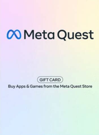 Buy Meta Quest Gift Card 25 USD Key Cheaper! | ENEBA