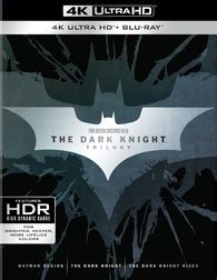 The Dark Knight Trilogy 4K Blu Ray Batman Begins The Dark Knight