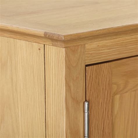 Portland Oak Portland Oak Small 2 Door Cabinet Old Creamery Furniture