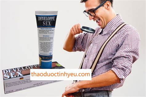 1 Gel Tăng Kích Thước Developpe Sex Của Pháp Tốt Nhất