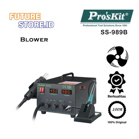 Jual Proskit Ss B In Smd Hot Air Rework Station Ac V Shopee Indonesia