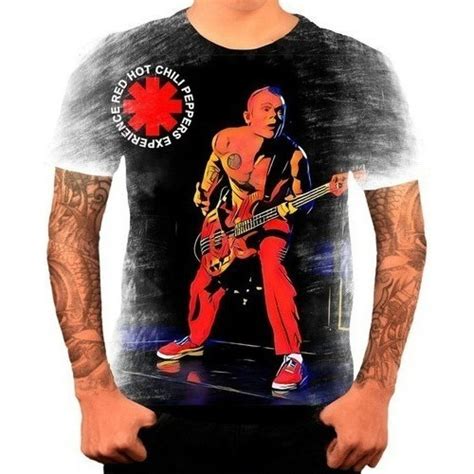 Camisa Camiseta Banda De Rock Red Hot Chili Peppers Shopee Brasil