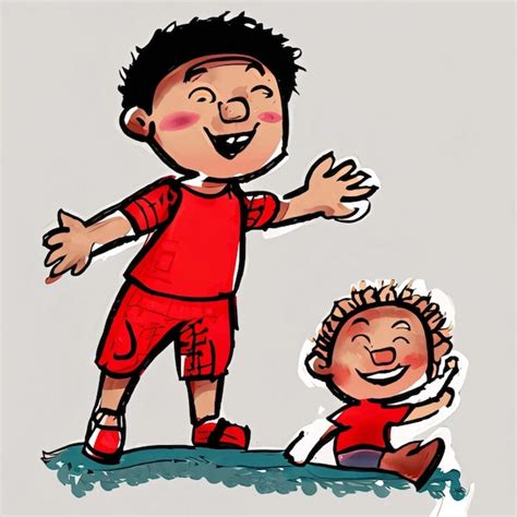 Premium Ai Image Childs Drawing