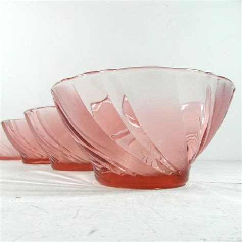 Glass Dessert Bowls Etsy