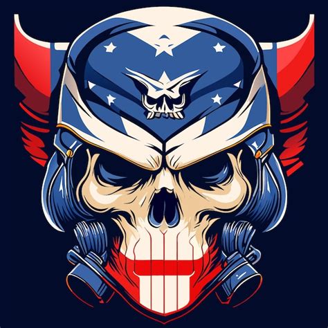 premium vector digital art collection skull illustration
