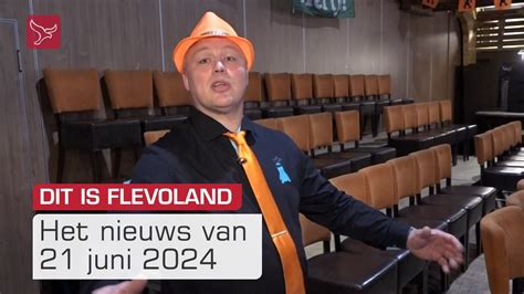 Dit Is Flevoland Van Vrijdag Juni Omroep Flevoland Youtube