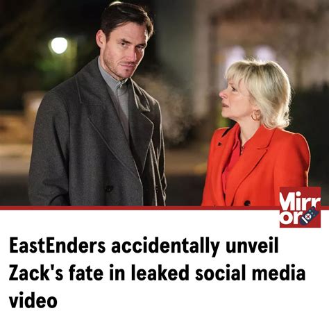 Mirror - EastEnders accidentally reveal Zack Hudson's fate 😯 | Facebook