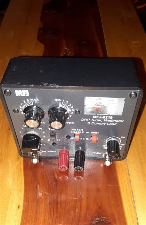 MFJ 9219 QRP Tuner Wattmeter Dummy Load Damaged EBay