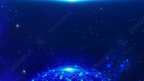 Blue Atmosphere Technology Panel Simple Powerpoint Background For Free Download Slidesdocs