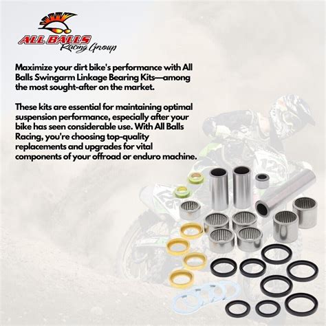 All Balls Swing Arm Bearing Kit For Yamaha YZ80 1984 28 1063 EBay