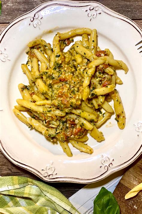 Pesto Alla Trapanese Recipe Traditional Sicilian Pesto