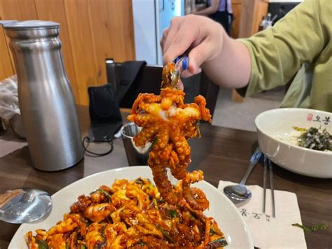 의정부 시내 맛집 오봉집 낙지볶음과 보쌈이 맛있어요 네이버 블로그