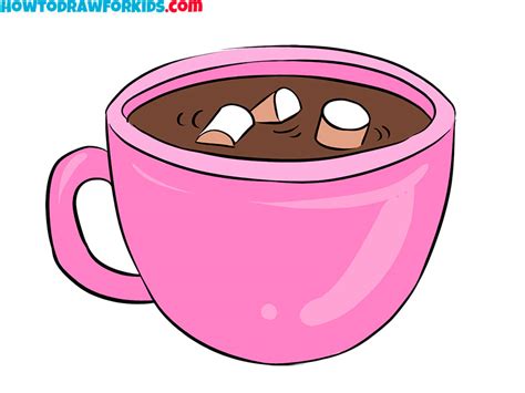 Cup Of Hot Chocolate Drawing