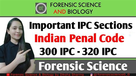 Important Ipc Section Indian Penal Code Youtube