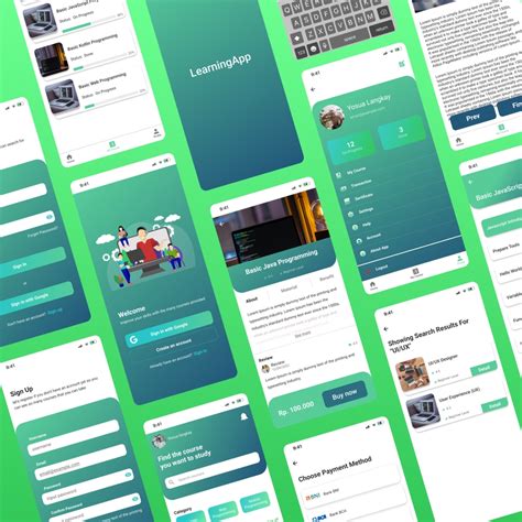 Desain UI UX Untuk Website Mobile App Dan Landing Page