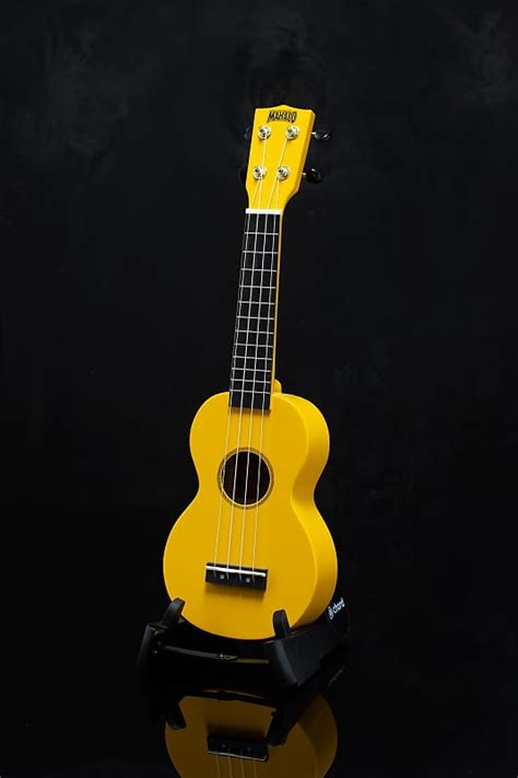 Mahalo Rainbow Soprano Ukulele Yellow Reverb