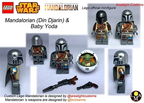 Custom Lego Mandalorian And Baby Yoda LMA Customs Flickr