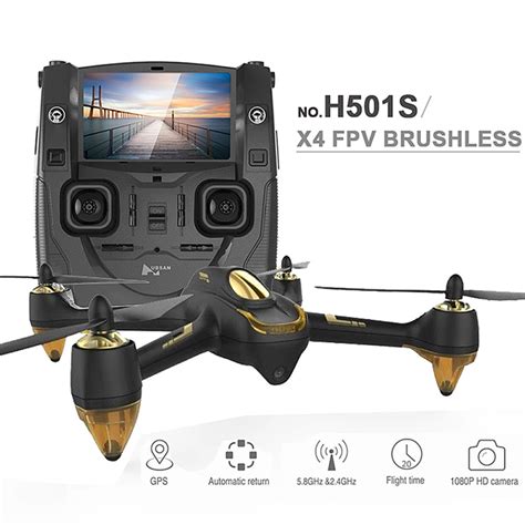 Hubsan X H S G Fpv Brushless With P Hd Camera Gps Quadcopter