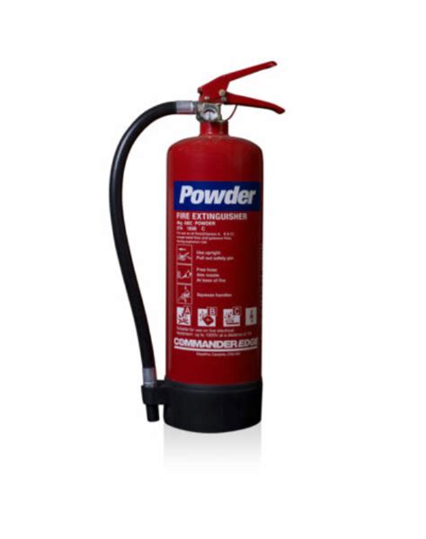 Commanderedge 4kg Dry Powder Fire Extinguisher • Fireology