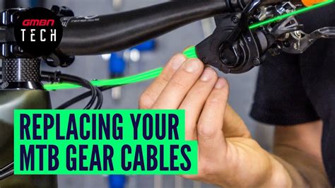 How To Change A Mountain Bike Gear Cable Mtb Maintenance Skills Youtube