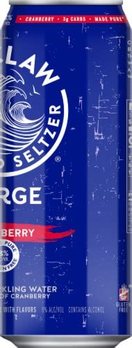 White Claw Hard Seltzer Surge Cranberry Single Can 192 Oz Frys