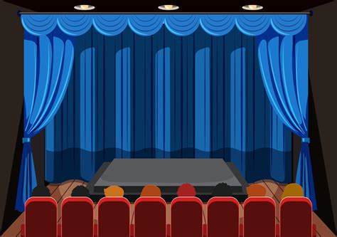 Les Gens Attendent Le Spectacle Sur Scène 301480 Telecharger