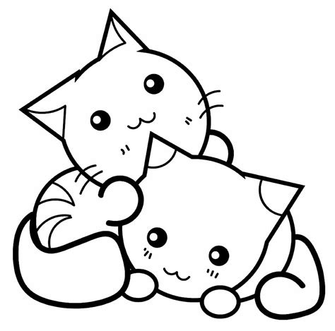 Desenhos Kawaii Para Colorir Bora Colorir