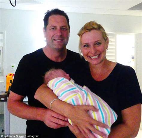 Johanna Griggs Gushes Over Her Newborn Grandson Jax Daily Mail Online