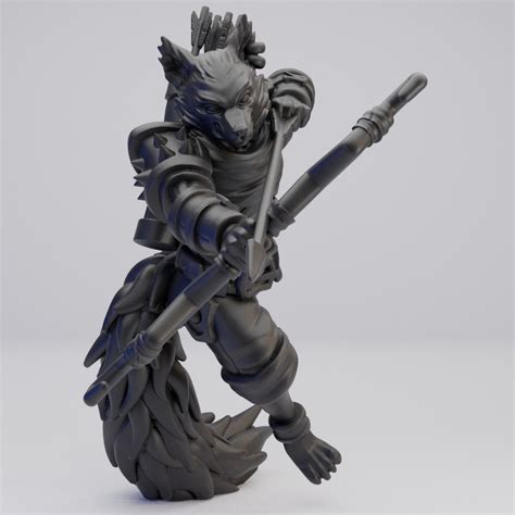 Hot Goblin 狐アーチャー ミニチュア ホットゴブリン TRPG レンジャー