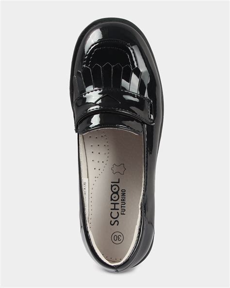 Лоферы Futurino School цвет синий B24TZtgLO-450-66 купить по цене 399 ...