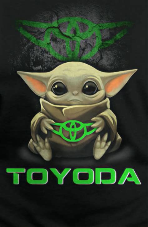 Baby Yoda Grogu Toyoda Sticker Etsy