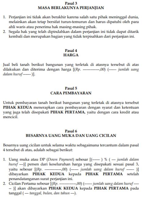 cara membuat surat pernyataan jual beli tanah 6