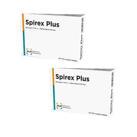 SPIREX PLUS 20 TAB - Seif Pharmacies