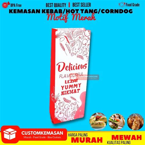 Kemasan Corndog Isi 50 Pcs Kemasan Bakso Bakar Kemasan Hottang