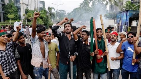 India ‘strongly advises’ its nationals to avoid violence-hit Bangladesh ...