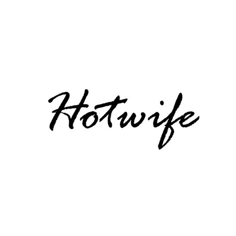 Hot Wife Temporary Tattoo Etsy