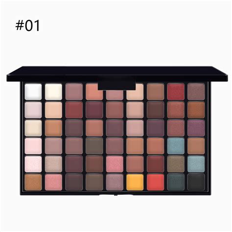 POPFEEL 54 Colors Makeup Nude Colors Eyeshadow Palette Matte Shimmer Glitter Eye Shadow Pallete