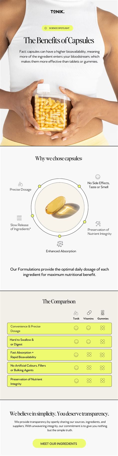 What Makes Capsules More Effective? 💊 - Tonik